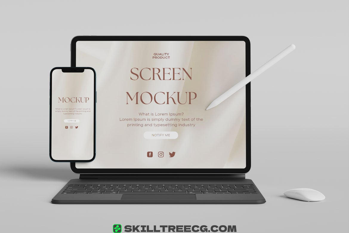 图片[2]-iPhone 12 & iPad Pro Mockup（009823）-技能树